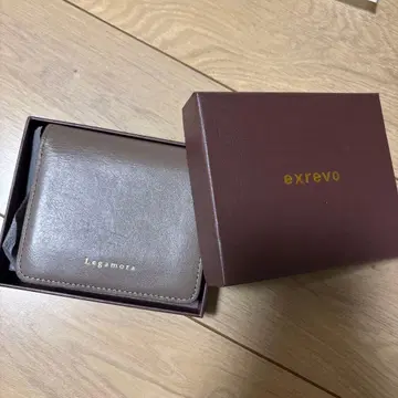레가모라 접이식 지갑 브라운
