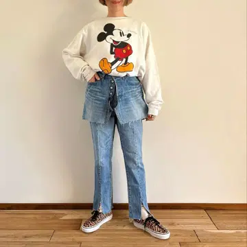 Vintage Levi's denim for layer Blue2