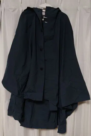 POSTALCO 포코 레인 케이프 다크 블루