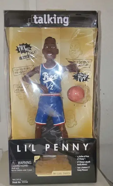 90s Li'l Penny NBA 리틀 페니 토킹 피규어 NIKE