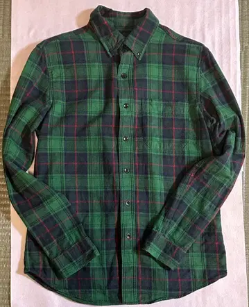 [아웃도어] L.L.Bean 슬림핏 긴팔 플란넬 셔츠 M 빈티지