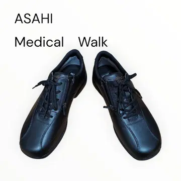 아사히 메디컬워크 가죽 스니커즈 새상품급