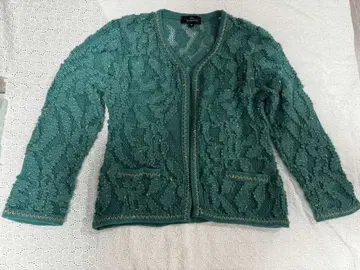 레이메이어스 터콰이즈 컬러 가디건 M 사이즈