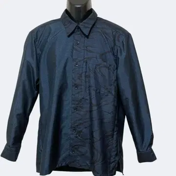 기모노 리메이크 XL 남성용 셔츠 본고장 오시마 명주 2종