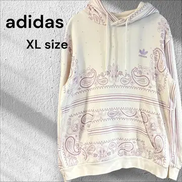 [ 새상품급 ] adidas 페이즐리 무늬 후드 후드티 빅 XL