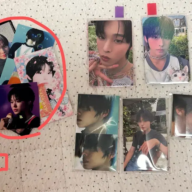 NCT WISH엔시티위시 컬러 포토북앨범 리쿠 포카 특전 포카 + 비공굿