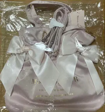 메종 드 플뢰르 더블 리본 2WAY 토트백