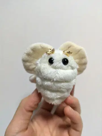 봉제 인형 꽃 (골드)