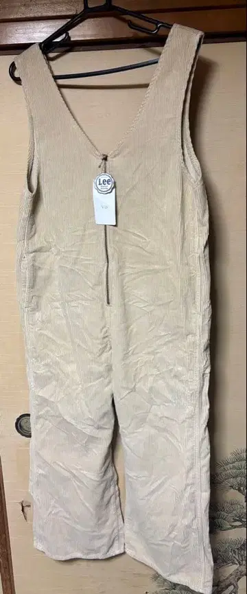 Lee x vis 살로펫 팬츠 코듀로이 베이지