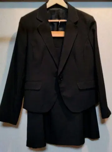 새상품 비즈니스 정장 블랙 봄/가을