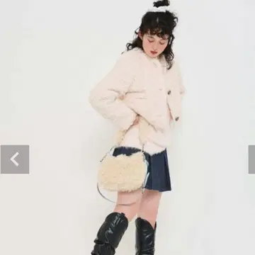 인조 모피 백 TINA: JOJUN