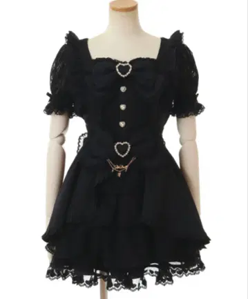 프론트 카슈쿨 BIG 리본 셋업 블랙