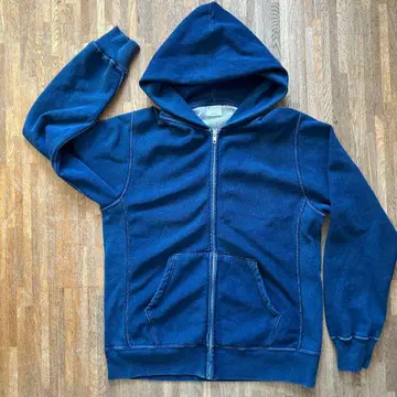 Champion 리버스 위브 집업 후드티 XL 네이비