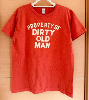 로고 프린트 T셔츠 웨어하우스 레드