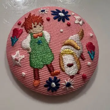 스튜디오 지브리 자수 브로치 컬렉션 마루쿠루