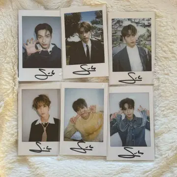 수빈 men's uno 잡지 트레이딩 카드 중화