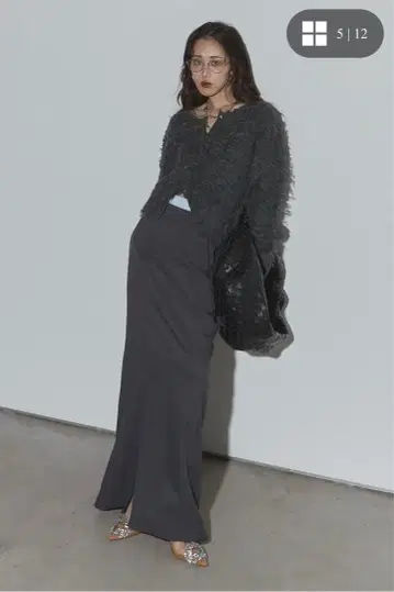 미사용 ANDREA & CO. 허리 레이어 스커트