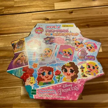 [ 미사용 ] 아쿠아 비즈 디즈니 프린세스 키라 모코 스탠다드 세트