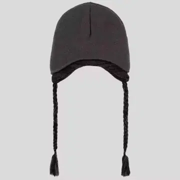 COYSEIO 플리스 플라이트 캡 그레이