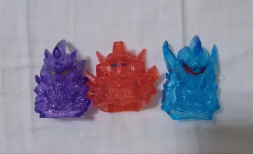 그리드맨 손가락 인형 클리어ver. 3체 세트