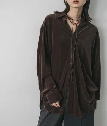 멀티 코드 벨루어 셔츠