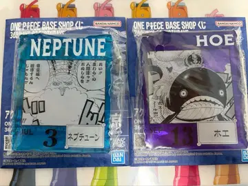 ONE PIECE BASE SHOP 복권 아크릴 블록 넵튠 & 호에