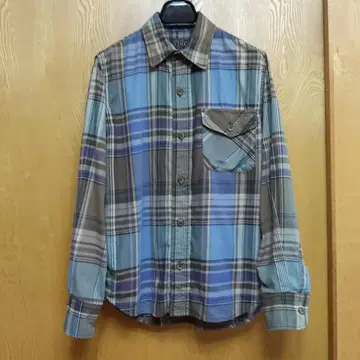 빔스 플러스 체크 가이드 셔츠