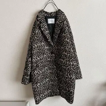 슬로브 이에나 SLOBE IENA 레오파드 무늬 코트