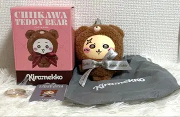 새상품 치이카와 (먼작귀) Kiramekko Teddy Bear 랏코
