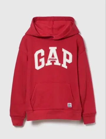 gap 로고 후드티 빨간색