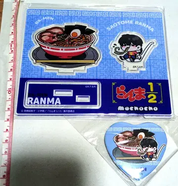 란마 1/2 아크릴 스탠드 캔뱃지