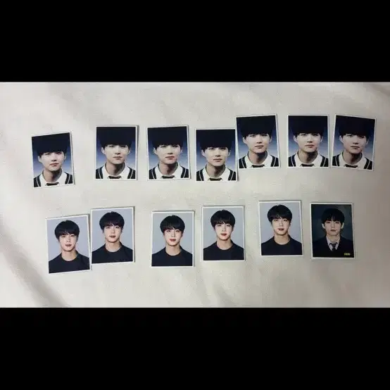 방탄소년단 증명사진 증사