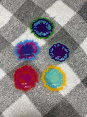 사쿠라자카46 스티커 5장 세트