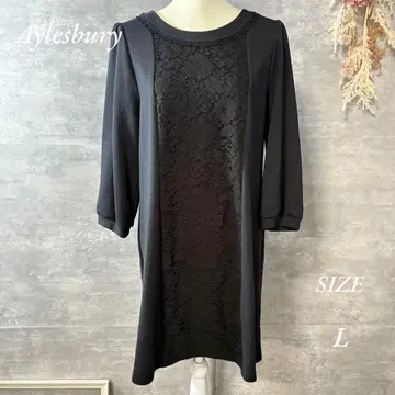 Aylesbury 포멀 레이스 원피스 블랙 빅 사이즈 L
