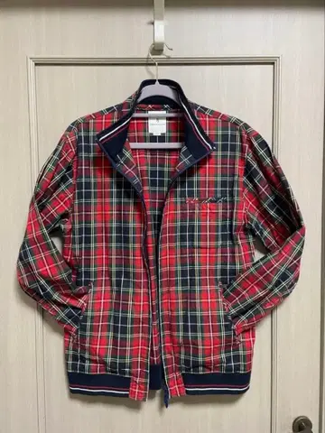 체크 무늬 자켓 스윙탑 프레디&글로스터