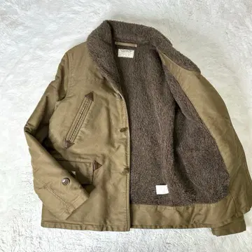 COOTIE / 알파카 혼방 덱 자켓 L 카키 쿠티