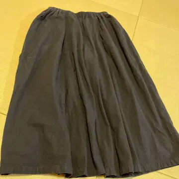 SM2 블랙 플레어 와이드 팬츠 코튼