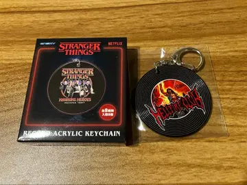 스트레인저 씽스 레코드 아크릴 키링