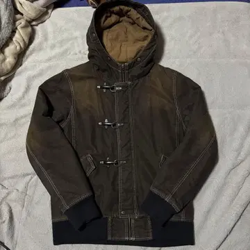 y2k 파이어맨 자켓 00s 빈티지 가공 데님 원단