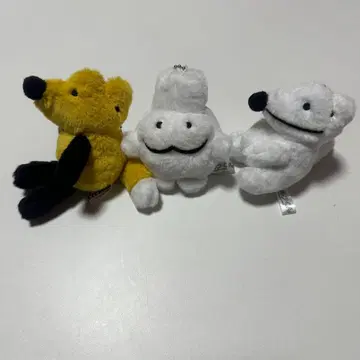 울프 군 가챠 봉제 인형 키링 여우 군 우싸 울프 군