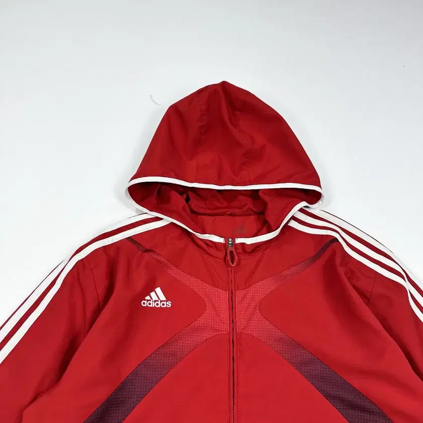 Adidas Originals Pullover Red Windbreaker Jacket (M) | Bunjang Global