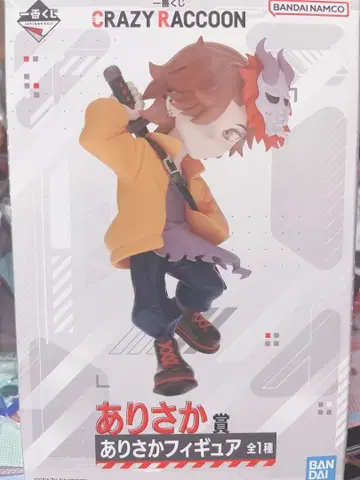 BANDAI 아리사카 피규어 CRAZY RACCOON