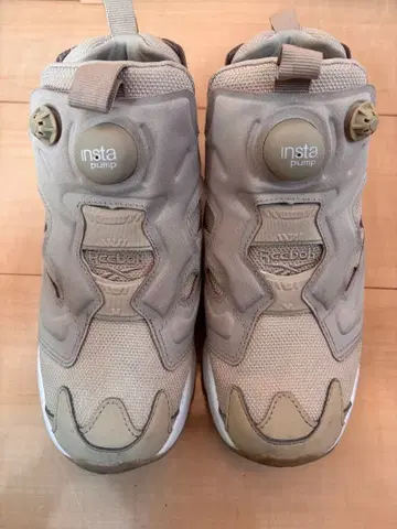 Reebok INSTAPUMP FURY Nylon 베이지 23.0cm