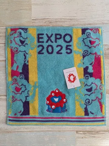 오사카 간사이 만박 미야쿠미야쿠 타월 손수건 퍼레이드 미니 타월 EXPO