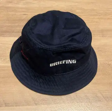 BRIEFING 버킷햇 네이비