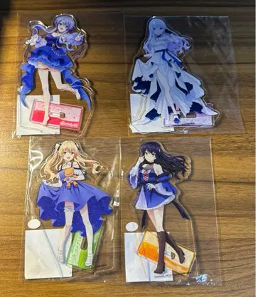 Summer Pockets 가라오케 철인 아크릴 스탠드 전원 세트