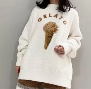 미사용 새상품 젤라또피케 베비모코 아이스 JQD 풀오버