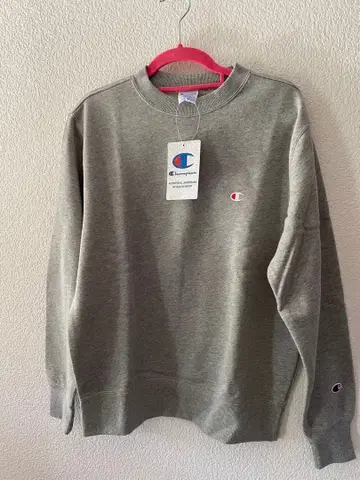 Champion 그레이 크루넥 트레이닝복