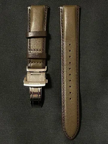 미사용 한정판 모델 SEIKO 프레사지 SARX113 정품 가죽 벨트