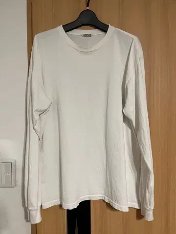 AURALEE LUSTER PLAITING L/S TEE 사이즈 4